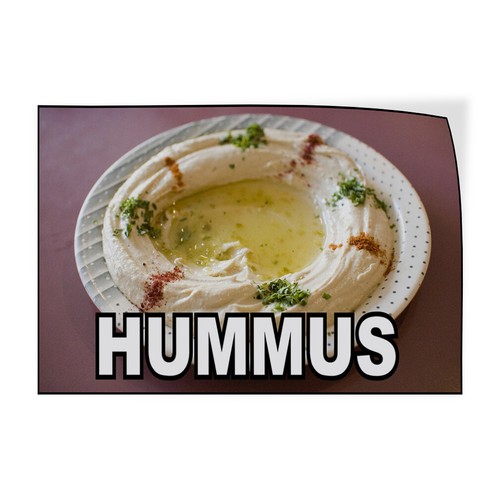 Decal stickers hummus food - hummus,